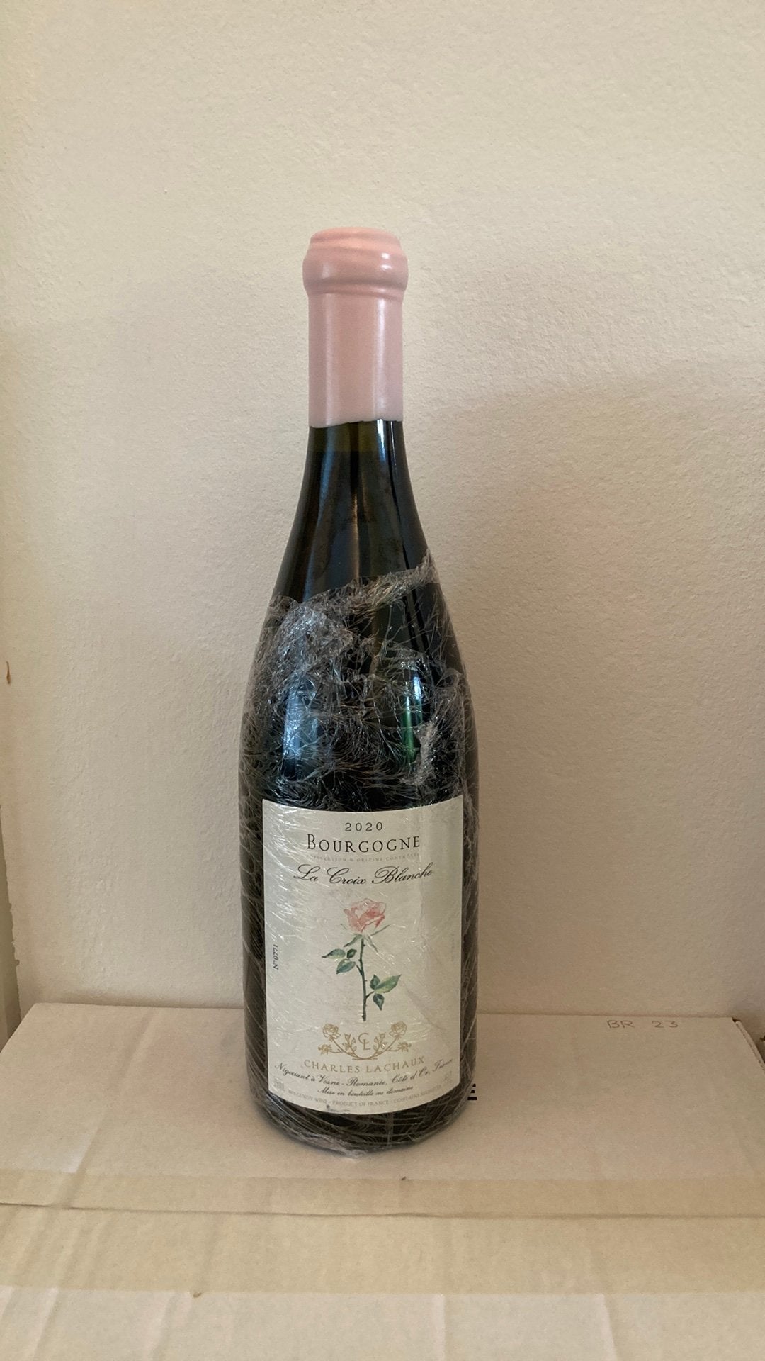 Bourgogne La Croix Blanche Charles Lachaux 2020, Collections, Vins, Enlèvement ou Envoi, Comme neuf