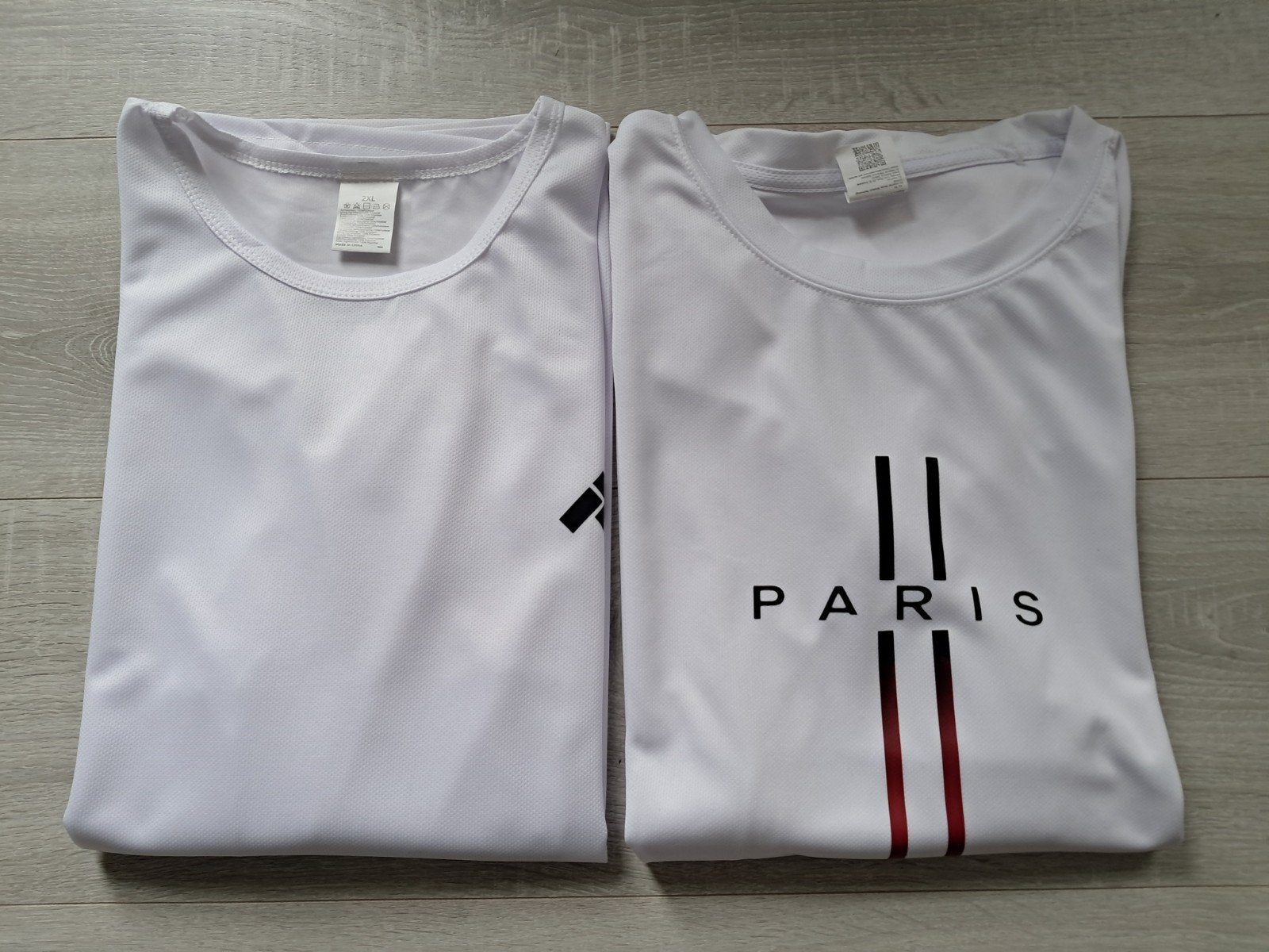 Nieuw! 2 witte T-shirts, maat: 2XL, Kleding | Heren, Ophalen of Verzenden, Nieuw, Wit, Shirt