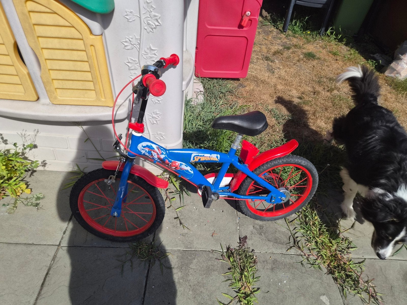kinderfiets, Ophalen