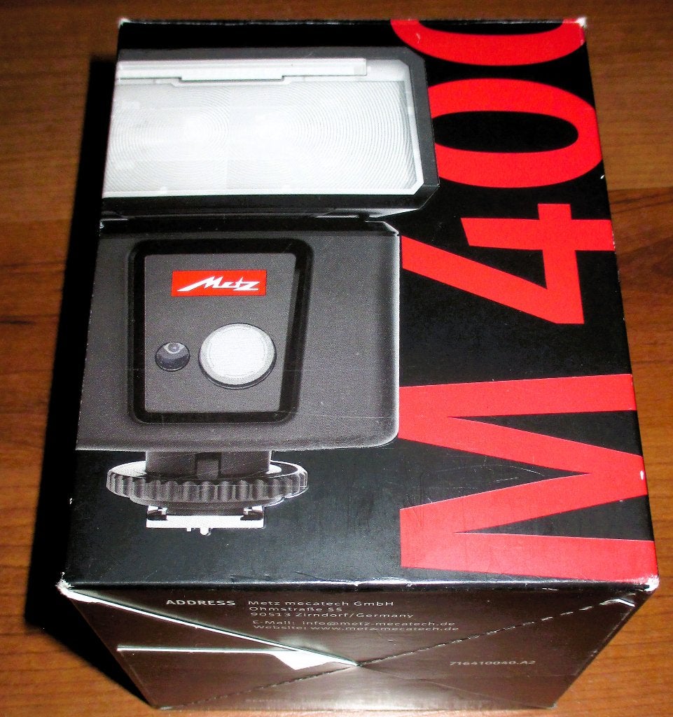 FLITSER METZ M400, Ophalen, Canon, Externe flitser, Nieuw