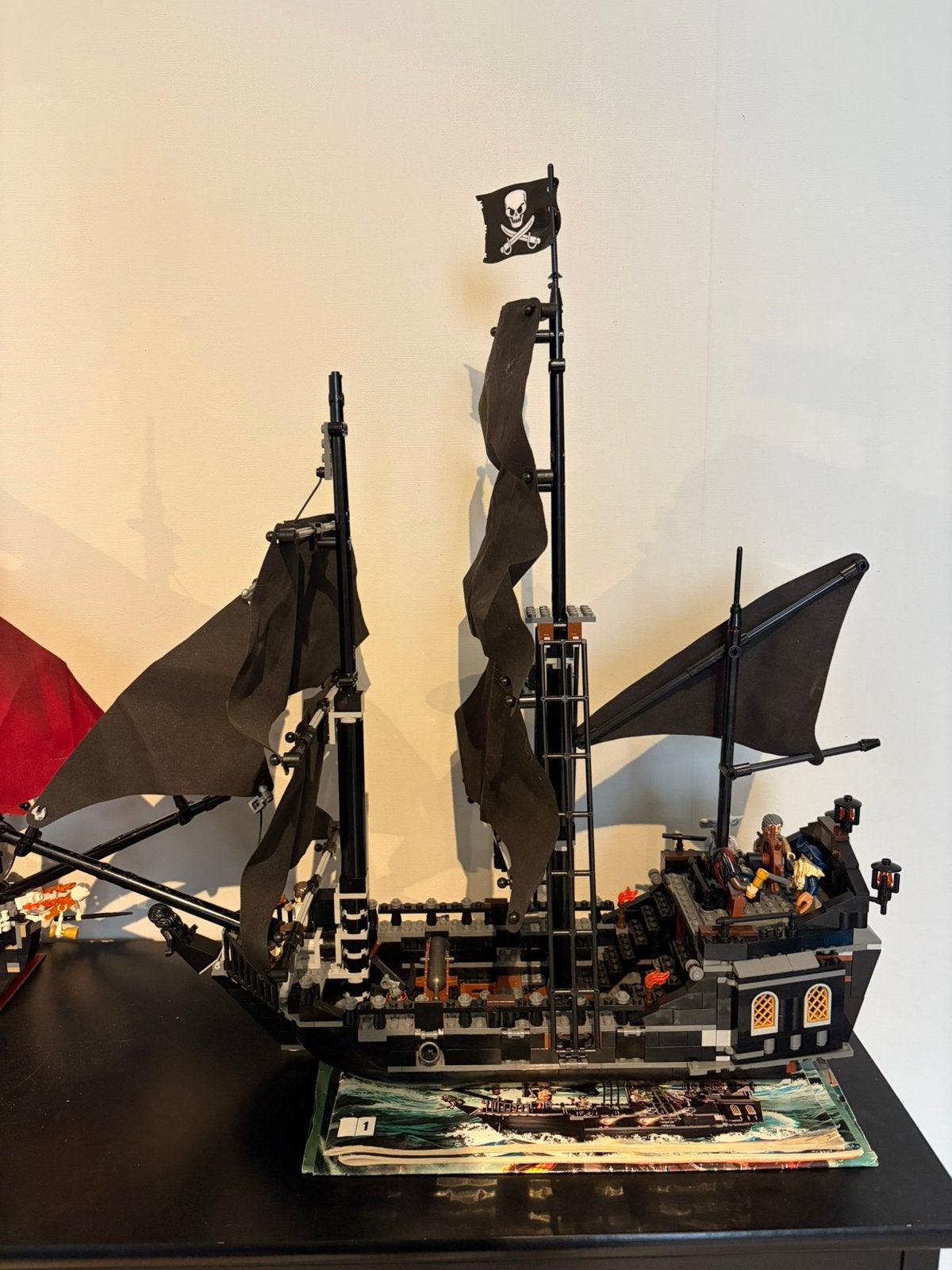 LEGO Pirates of the Caribbean Black Pearl 4184, Lego, Ensemble complet, Enlèvement, Instructions incluses