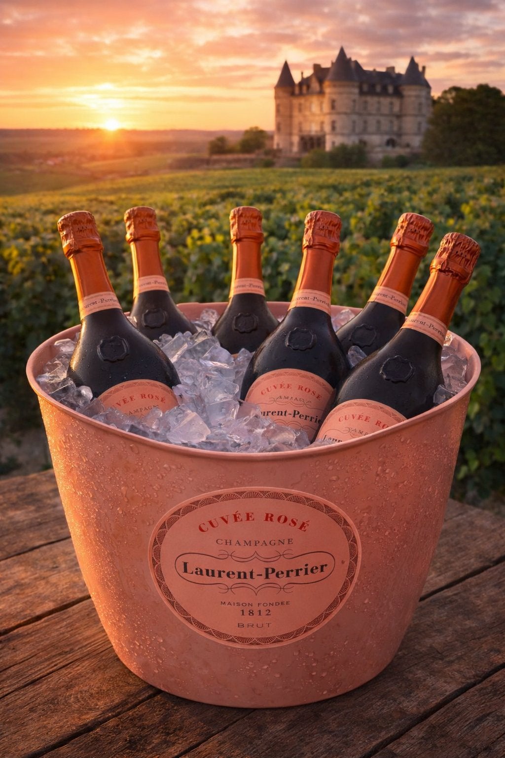 Laurent Perrier Cuvée Rosé 6 x 750ml, Verzamelen, Ophalen, Nieuw, Frankrijk, Champagne