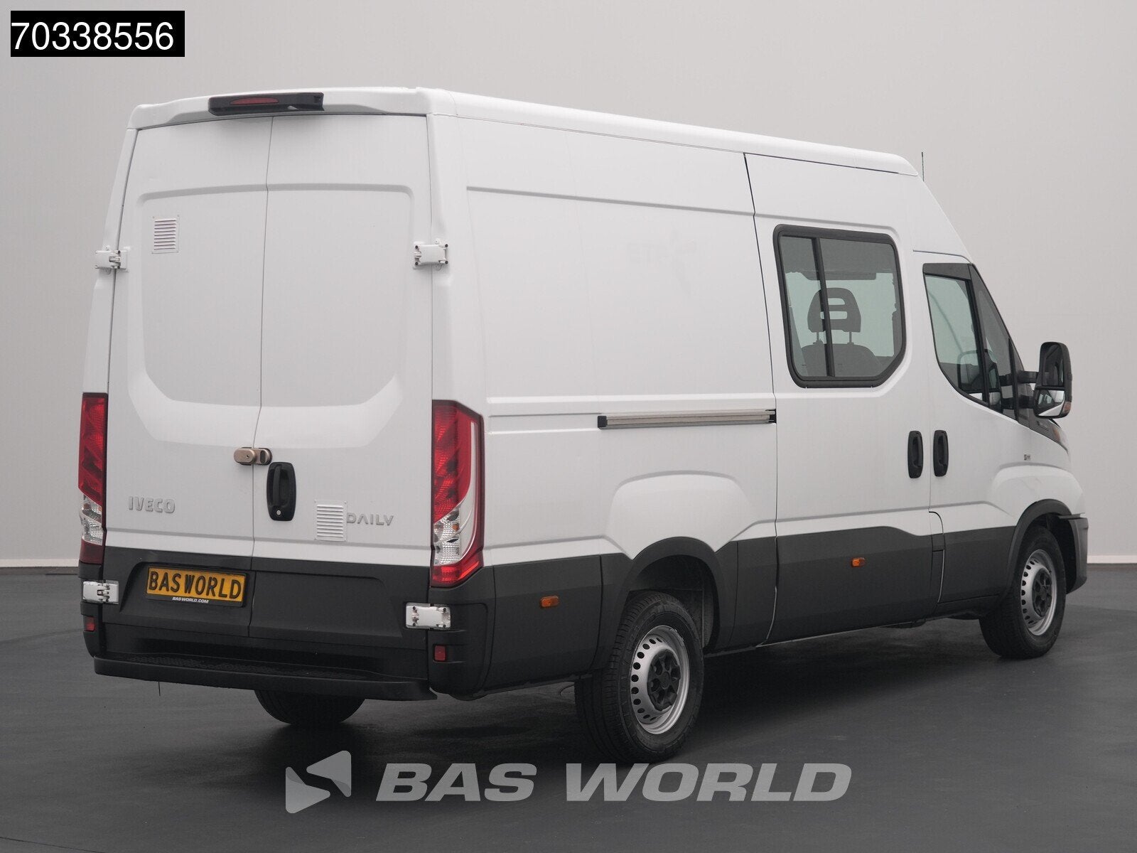 Iveco Daily 35S14 L2H2 Dubbele Cabine Airco Camera Cruise Eu, Gebruikt, Euro 6, Iveco, Wit
