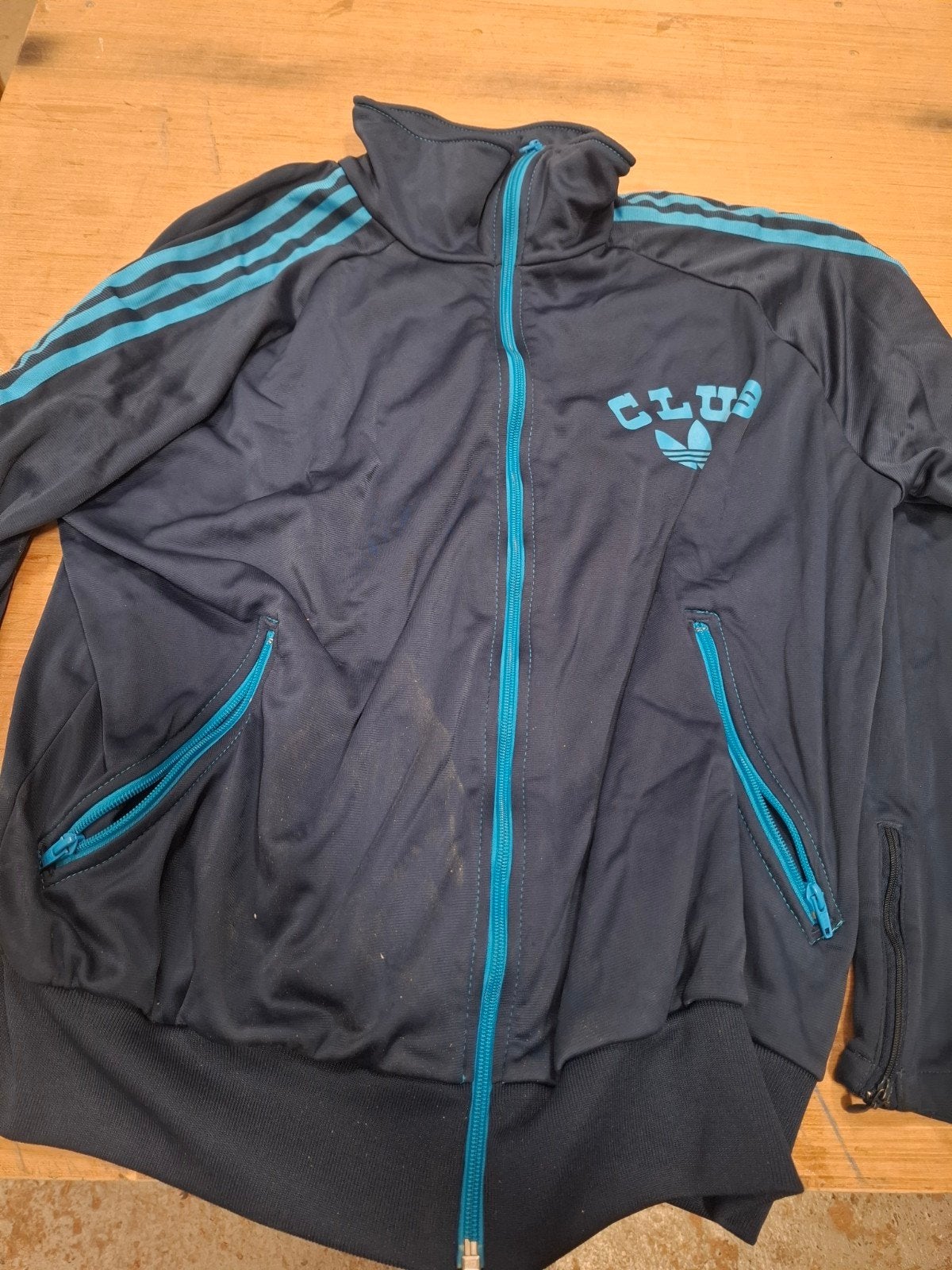 Retro trainingjassen, Ophalen, Maat 56/58 (XL), Adidas, Gedragen