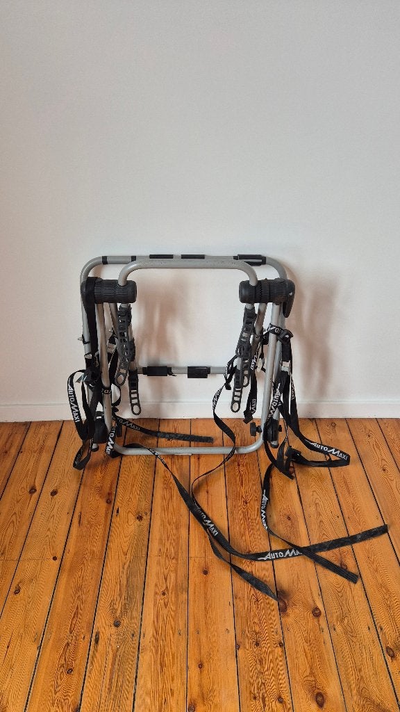 Porte-vélos AutoMaxi Rider Plus – 3 vélos – sur hayon/coffre, Enlèvement, 3 vélos ou plus, Utilisé, Porte-hayon