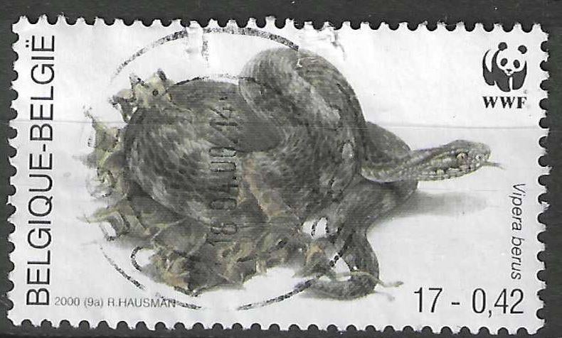 Belgique 2000 - Yvert 2895 /OBP 2896 - World Wildlife F (ST), Envoi, Affranchi, Oblitéré