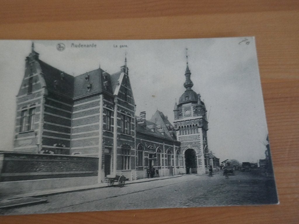 oudenaarde audenarde la gare, Verzamelen, Verzenden, Ongelopen, Oost-Vlaanderen