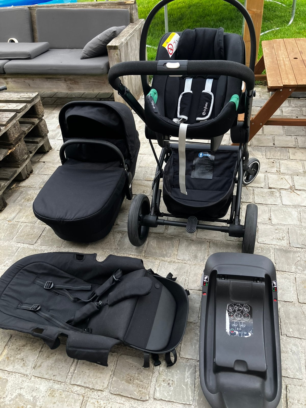 Zeer goed onderhouden Cybex complete set, Ophalen, Zo goed als nieuw