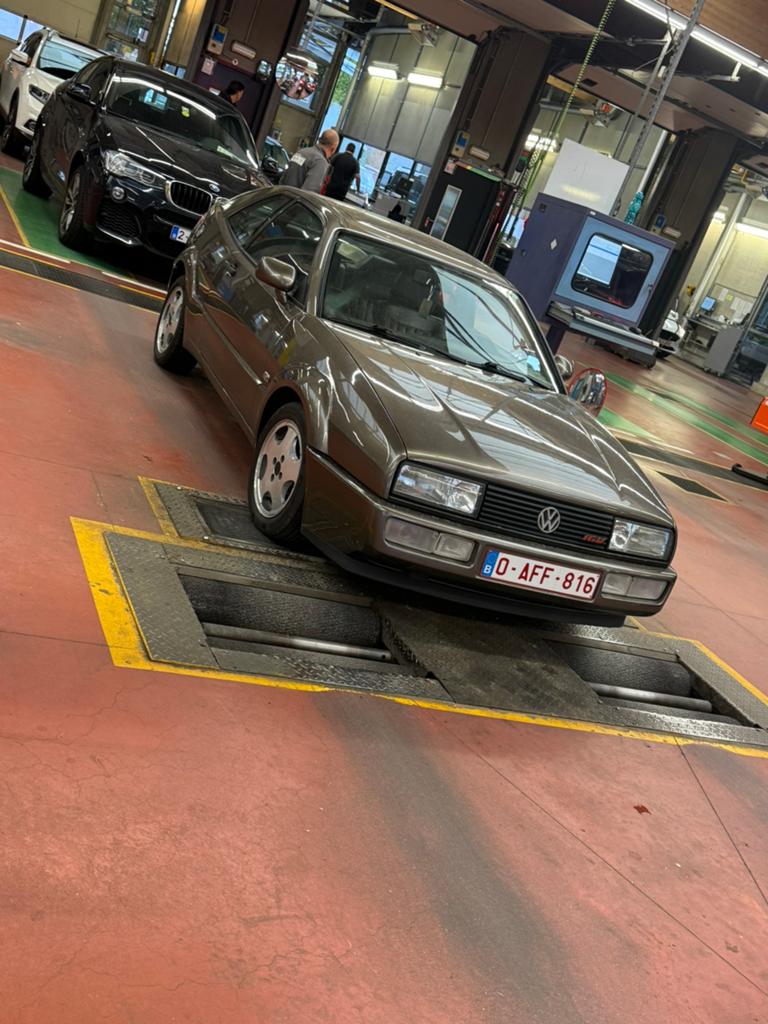 Vw corrado fasse1, Ophalen