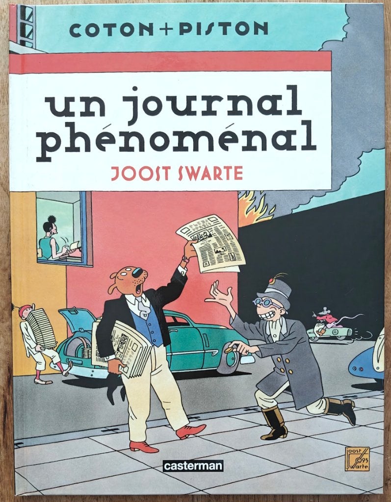 Coton + Piston 1 : Un Journal Phénomenal (Joost Swarte), Ophalen of Verzenden, Zo goed als nieuw, Joost Swarte