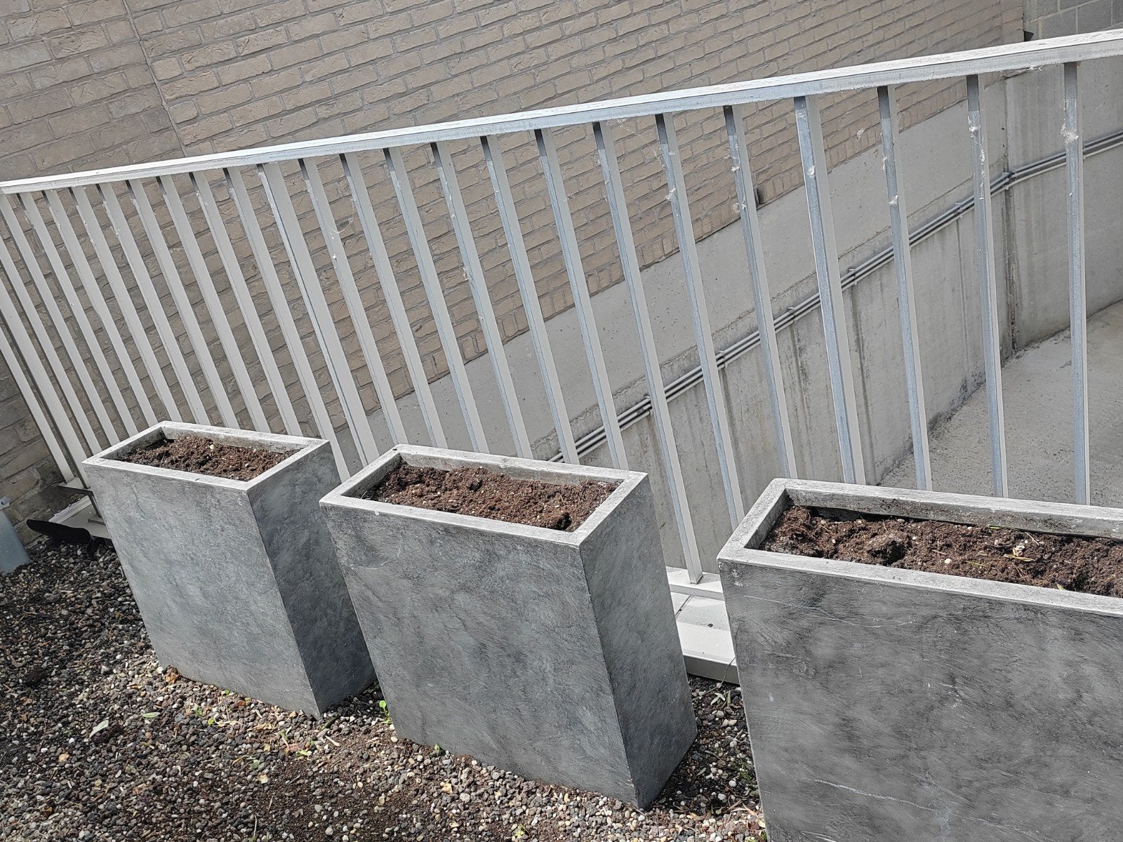 Bloembakken polyester, Ophalen, Tuin