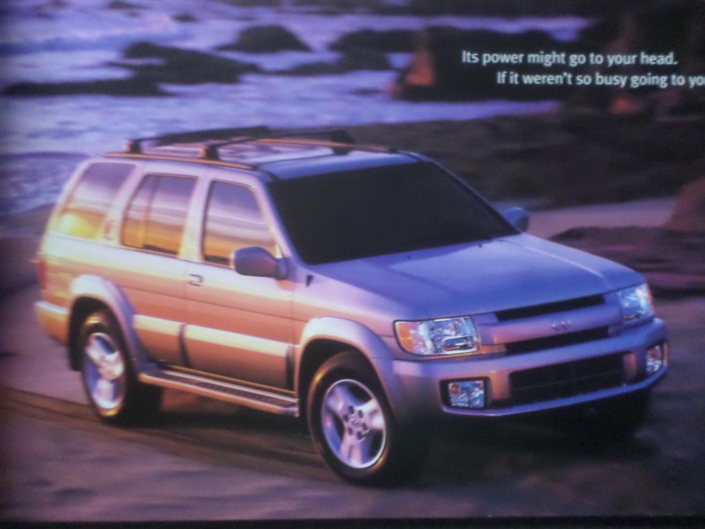 Infinity Nissan QX4 Brochure, Ophalen of Verzenden, Nissan