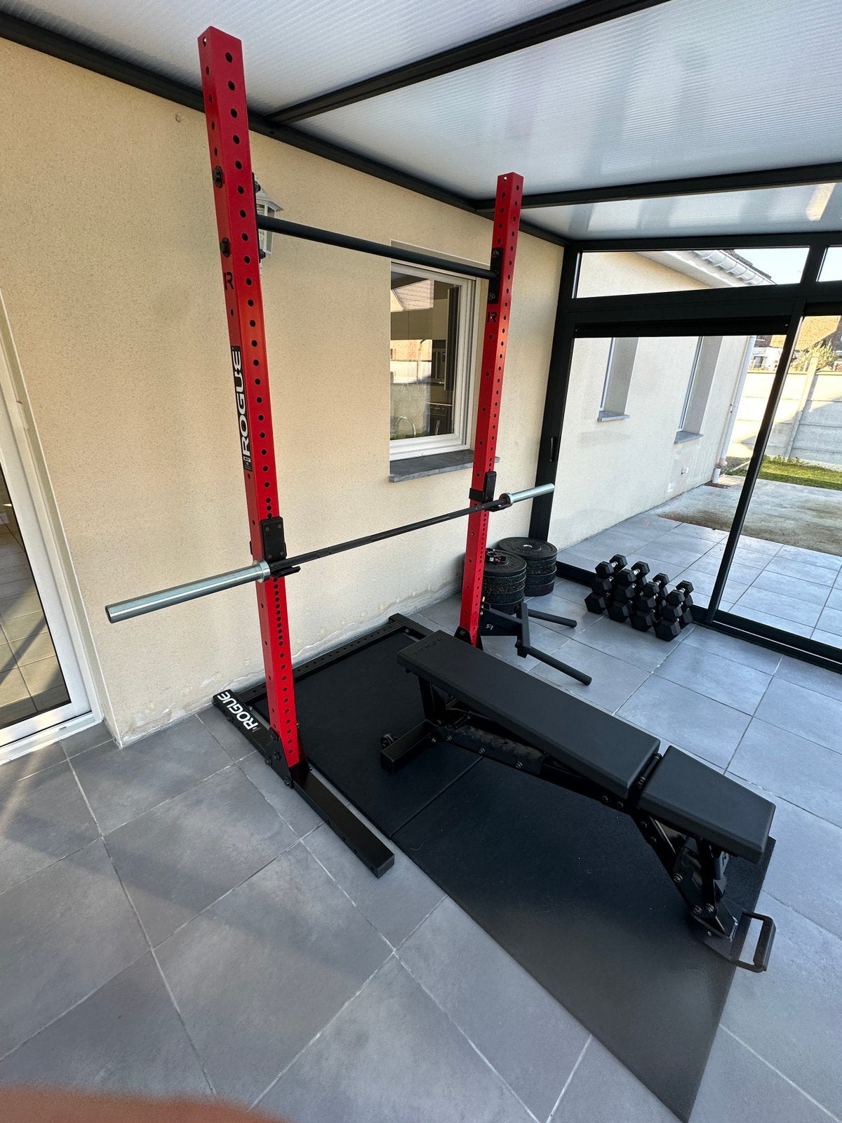 Home Gym Rogue, Sports & Fitness, Enlèvement, Comme neuf, Barre de traction