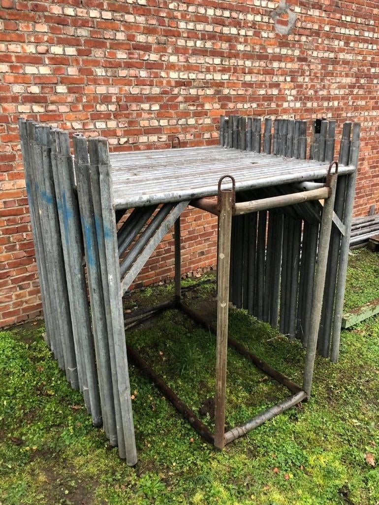 Gevelstelling - metselstelling, Doe-het-zelf en Bouw, Steigers, Ophalen, Gebruikt, Gevelsteiger, 5 meter of hoger