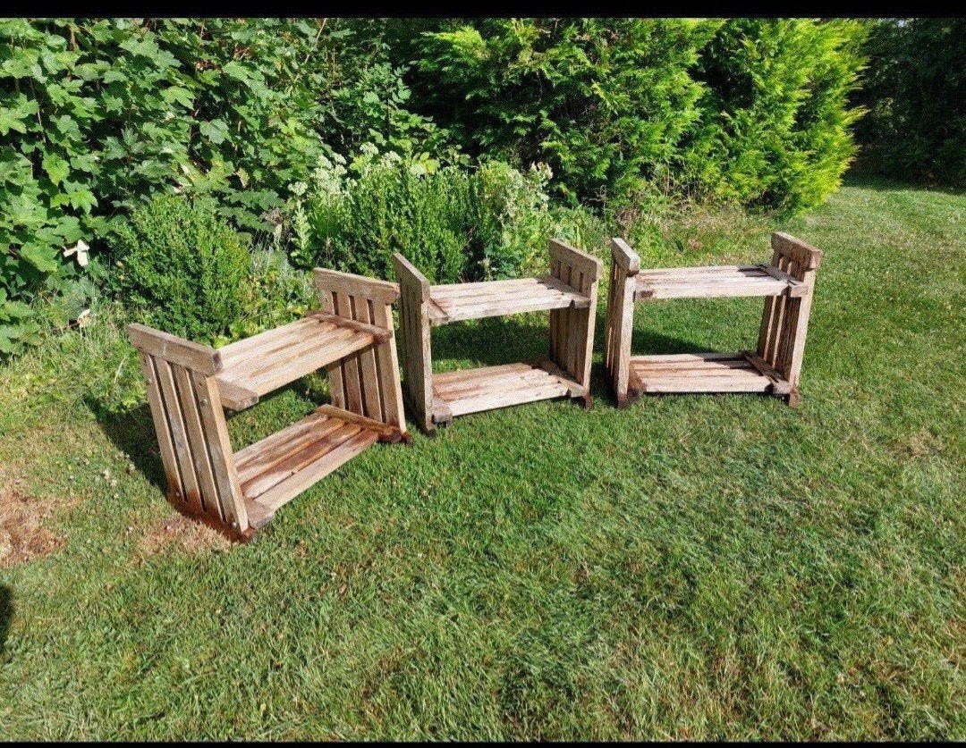 3 bacs à plantes, Enlèvement