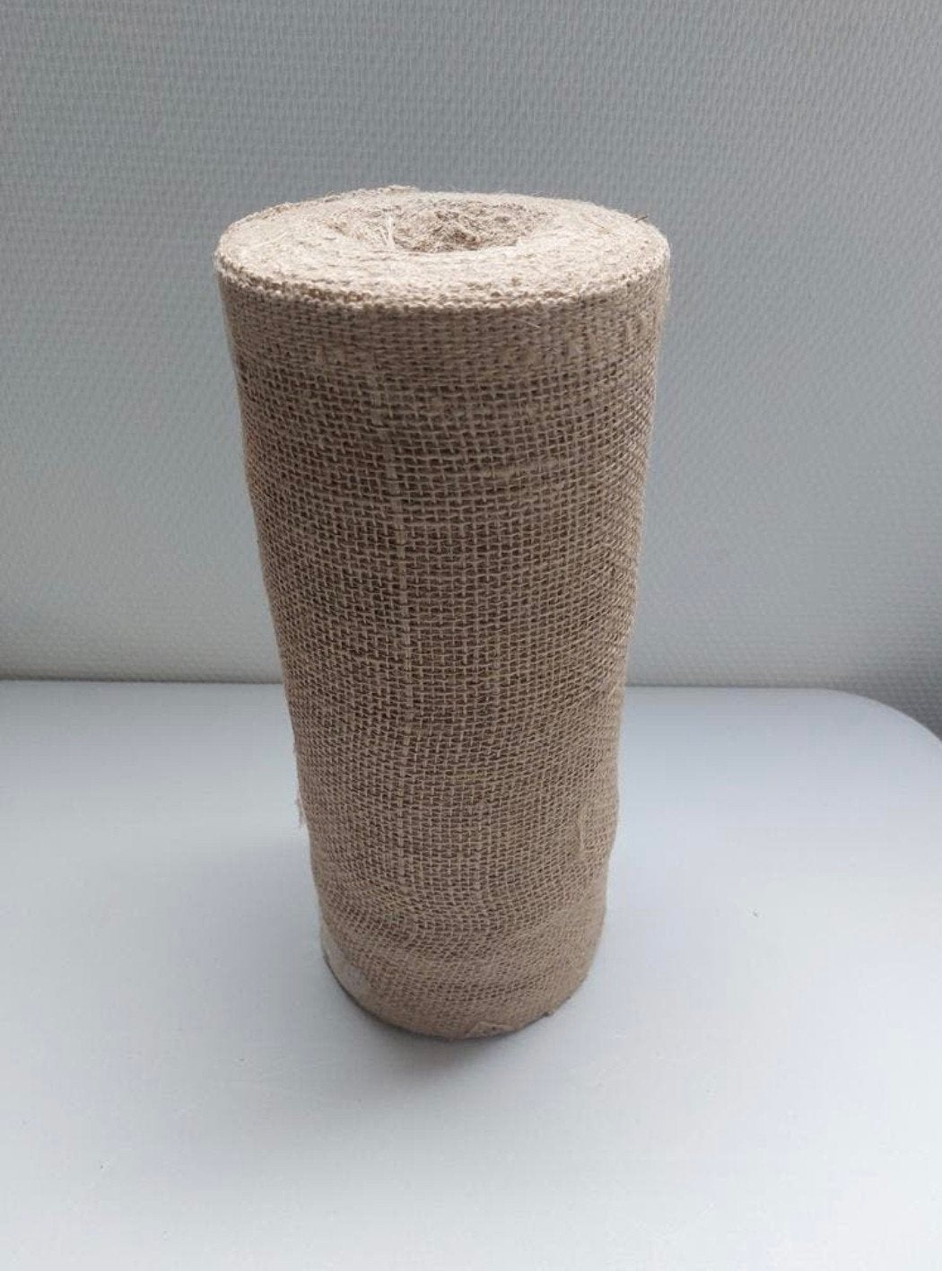 Gaze de jute en rouleau - 25 mètres - neuve, Enlèvement, Neuf, Beige