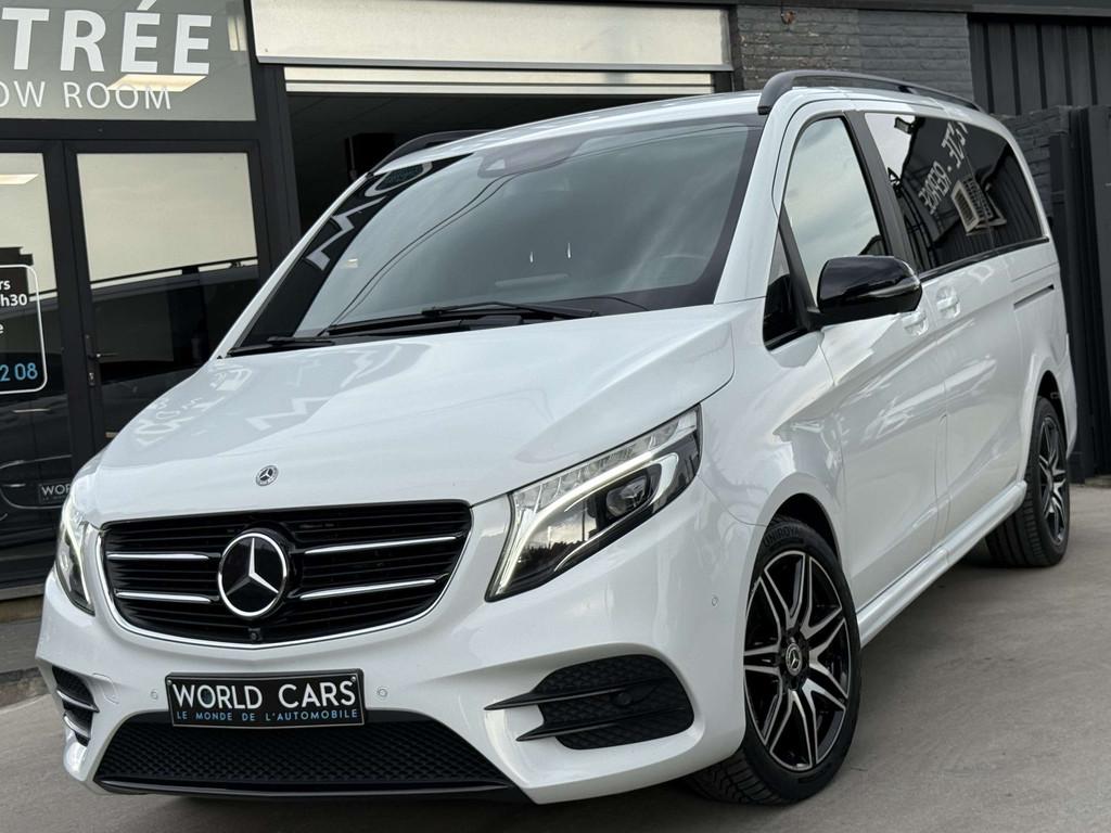 Mercedes-Benz V-Klasse 250 d PACK AMG - TVAC*BTWIN - TOUT PA, Auto's, Gebruikt, 4 cilinders, Wit, Leder