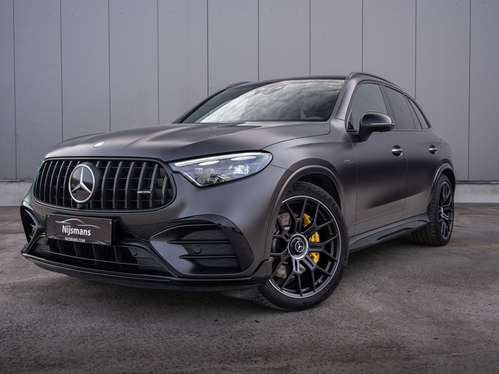 Mercedes-Benz GLC63 AMG SE Perf Edit1-PHEV-HUD-ACC-BURM-PANO, Auto's, Automaat, 4 cilinders, Leder, 5 zetels