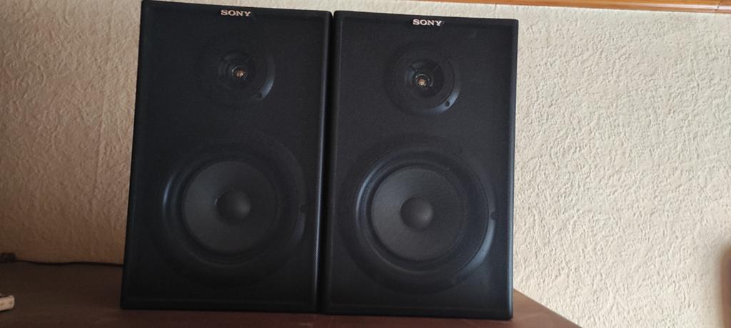 Sony speaker system SS-A101
2 Luidsprekers in prachtige staa, Ophalen