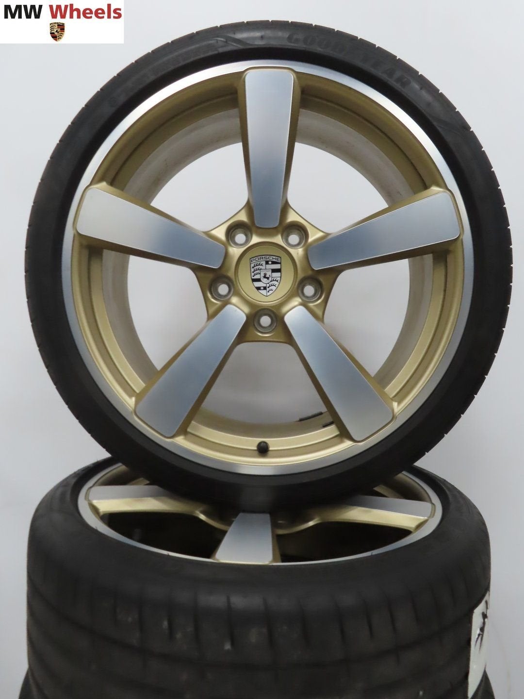 Originele Porsche 911 992 set 21 inch velgen zomerbanden, Auto-onderdelen, Gebruikt, -, -, Banden en Velgen