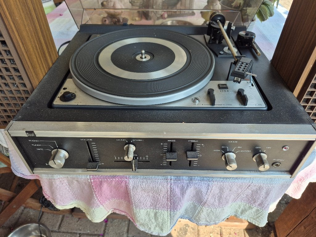 platenspeler DUAL, TV, Hi-fi & Vidéo, Tourne-disques, Enlèvement, Utilisé, Tourne-disque, Dual
