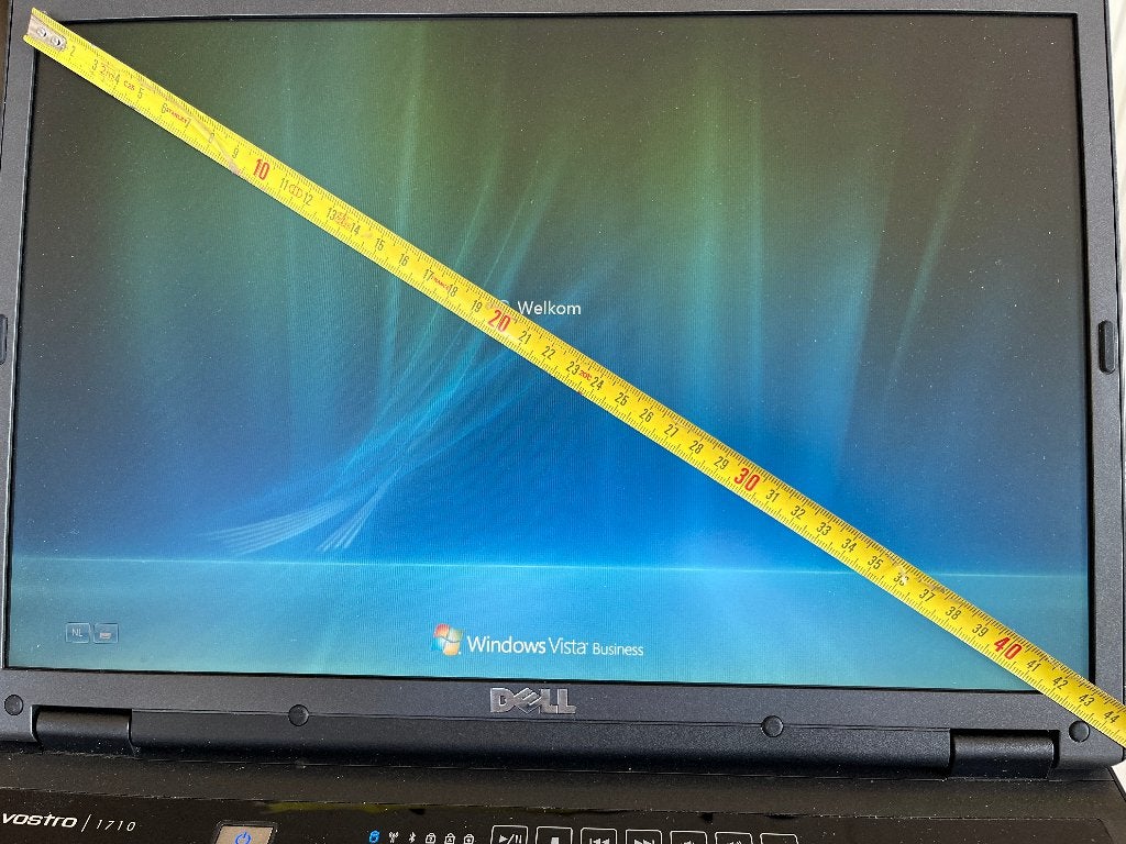 Dell Vostro 1710, Computers en Software, Ophalen, HDD, Minder dan 4 GB, Qwerty
