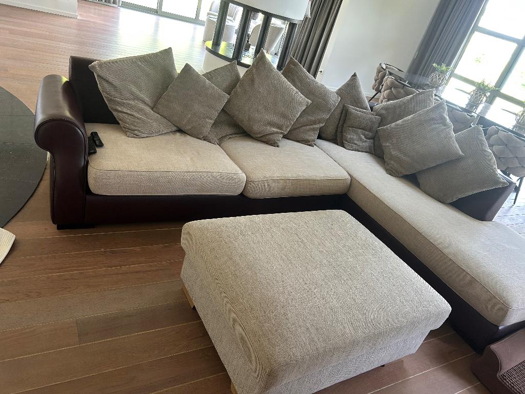 Fauteuil en L CHÂTEAU D’AX, Maison & Meubles, Fauteuils, Comme neuf, Cuir, Enlèvement