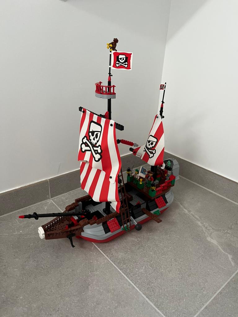 Lego piratenboot met handleiding, Ophalen of Verzenden, Compleet, Lego
