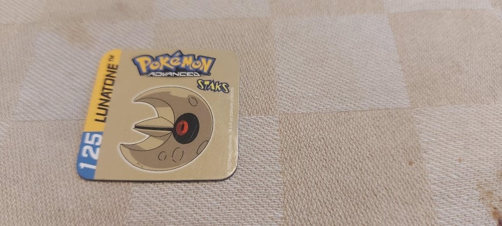 jouet magnétique Pokemon Panini Sticks Lunatone 2003, Enlèvement ou Envoi, Neuf