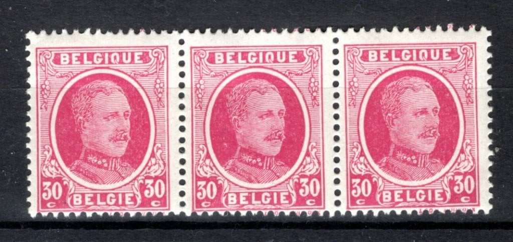 200 MNH 1922 - Z.M. Koning Albert 1 (3 stuks), Verzenden, Postfris, Postfris