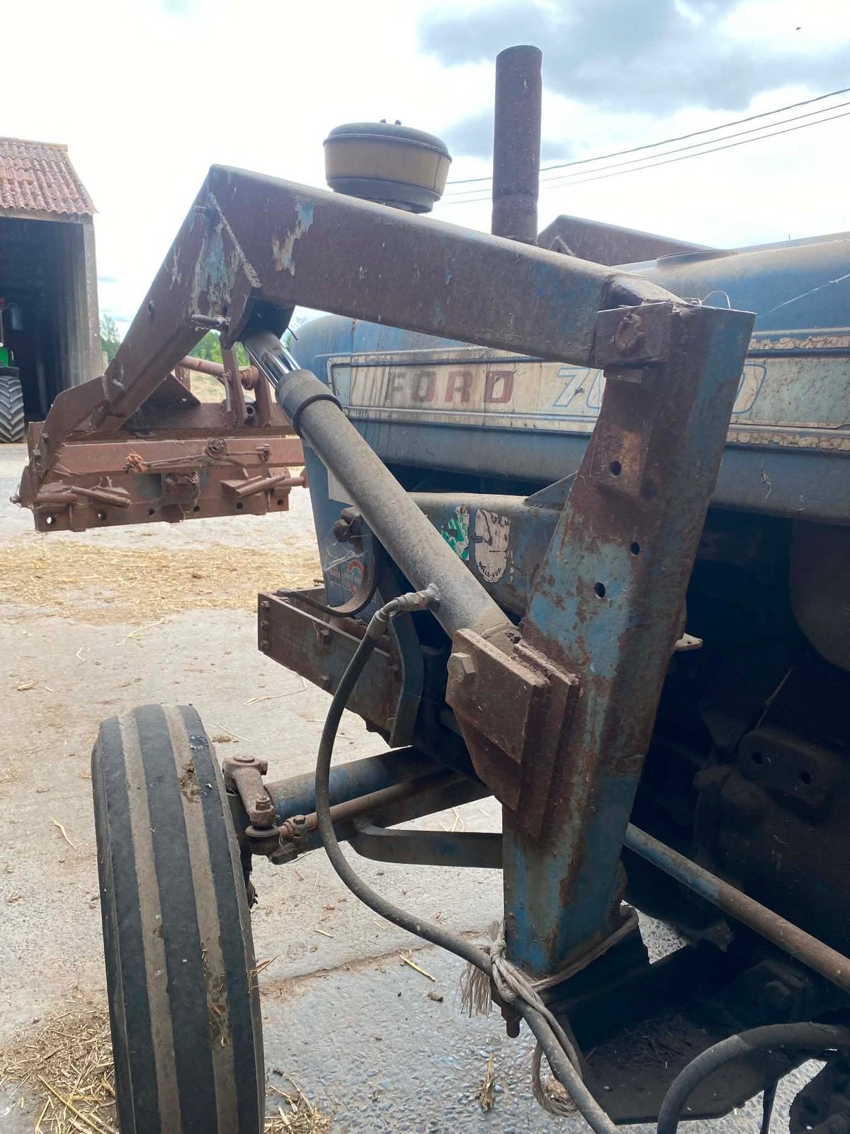 Pelle pour Ford 7000, Ophalen, Ford