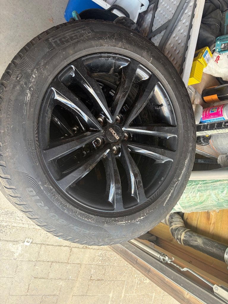Auto banden +velgen, Autos : Pièces & Accessoires, Pneus & Jantes, Pneus hiver, Enlèvement, Utilisé, Véhicule tout-terrain