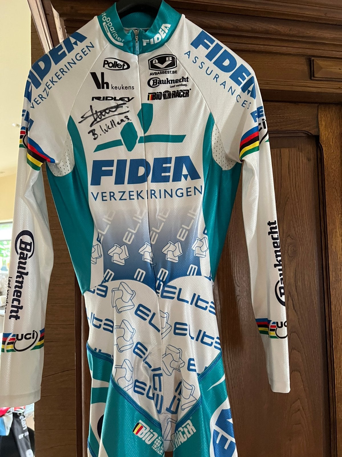 Wielerpak Bart Wellens, Ophalen of Verzenden, Zo goed als nieuw