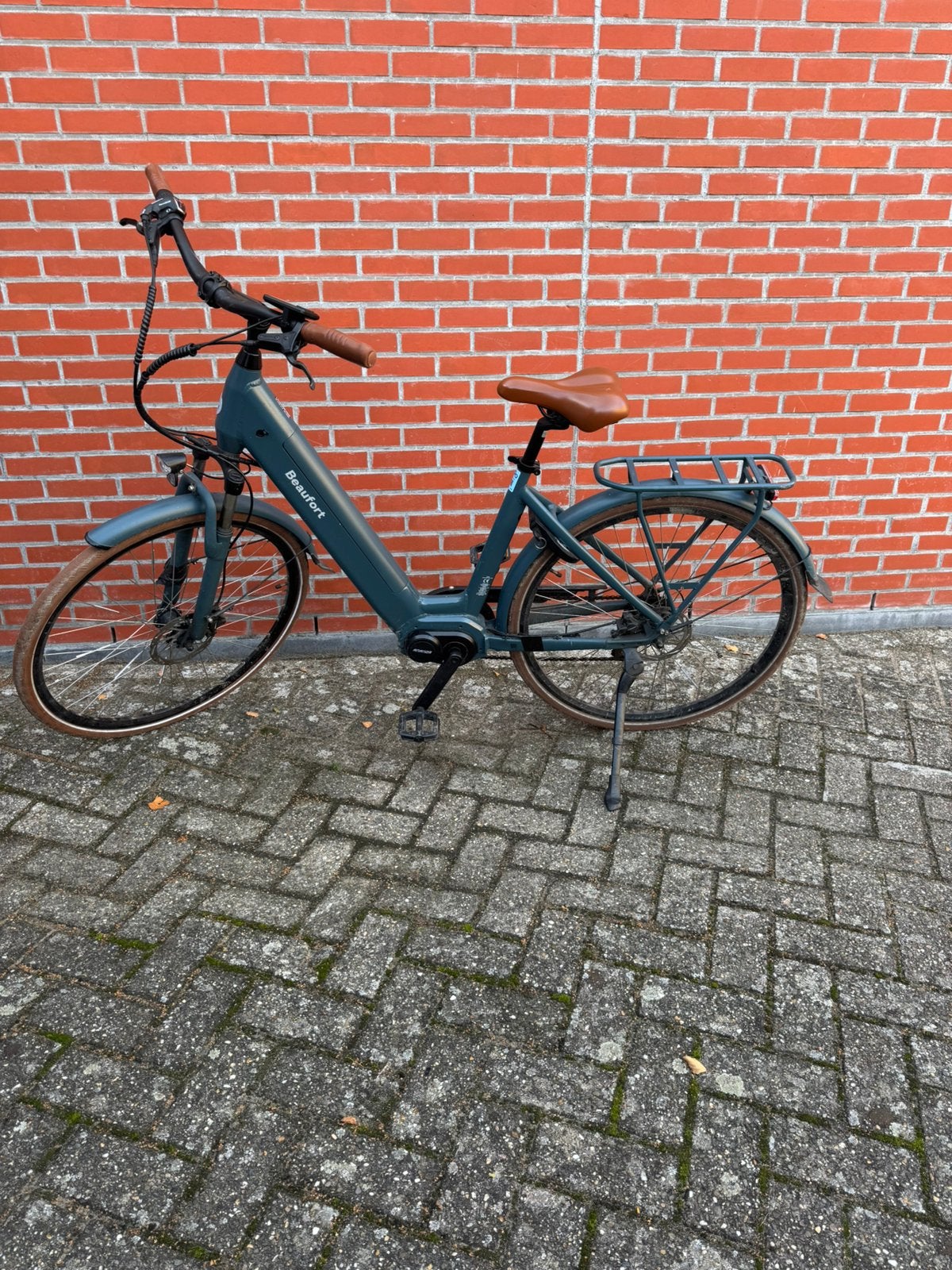 Elektrische damesfiets Beaufort, Gebruikt, 47 tot 50 cm, Versnellingen, Schijfrem