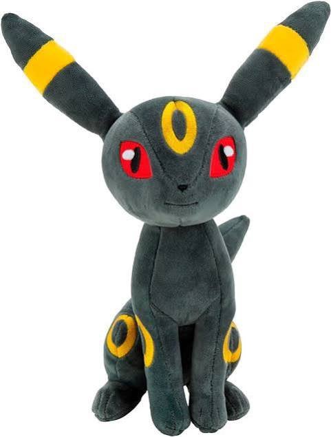 Pokemon knuffel Umbreon, Ophalen of Verzenden, Zo goed als nieuw