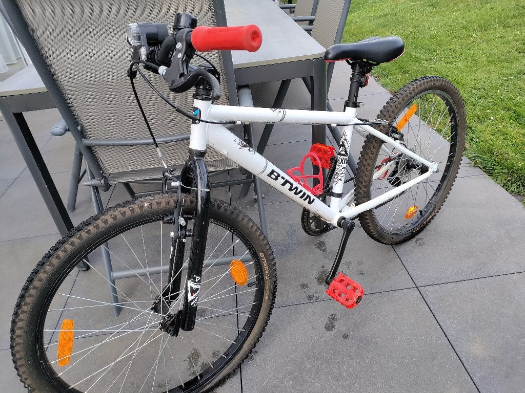 Vtt enfant B-Twin, Ophalen, Gebruikt, Velgrem, 20 inch of meer