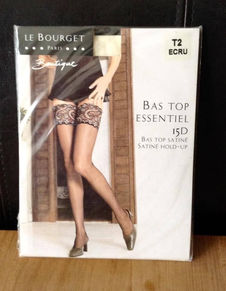 Bas autofixants Le Bourget-Bas Top Essentiel 15D-Neuf T2, Vêtements | Femmes, Neuf, Enlèvement ou Envoi, Autres couleurs, Bas Stay-up