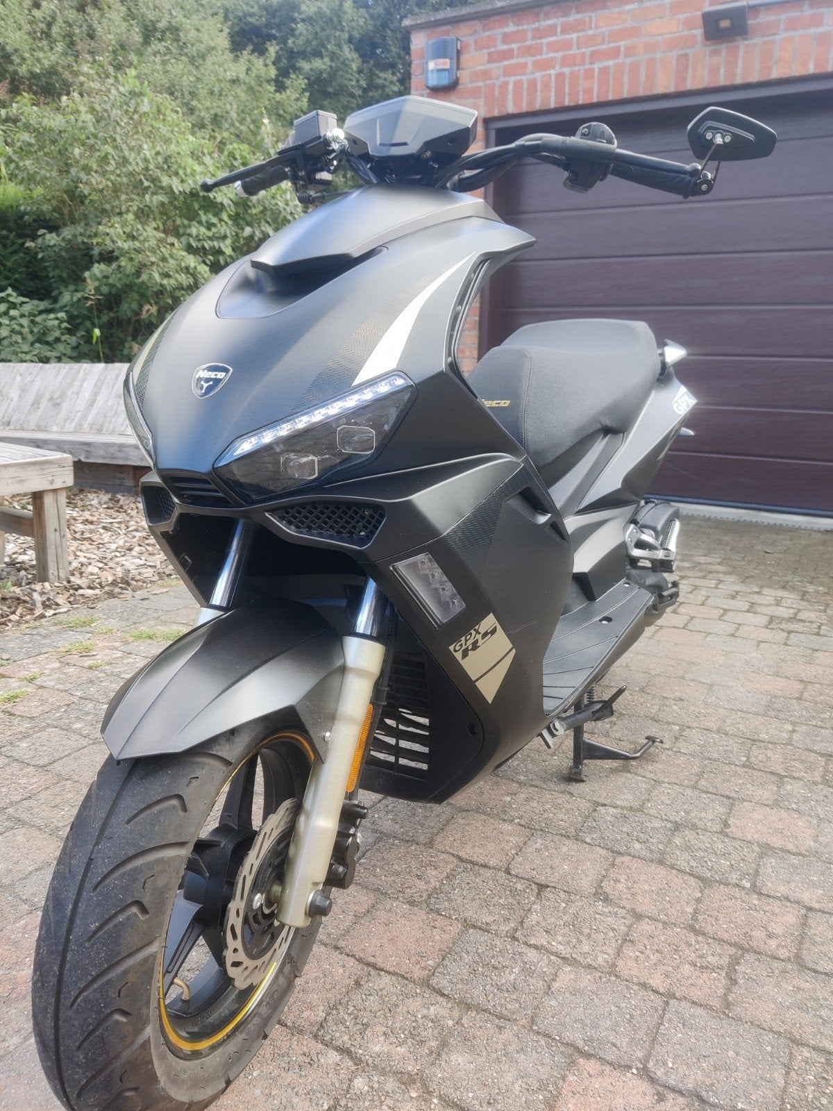 Neco gpx rs 50, Vélos & Vélomoteurs, Neco, 49 cm³, Comme neuf, Classe B (45 km/h)