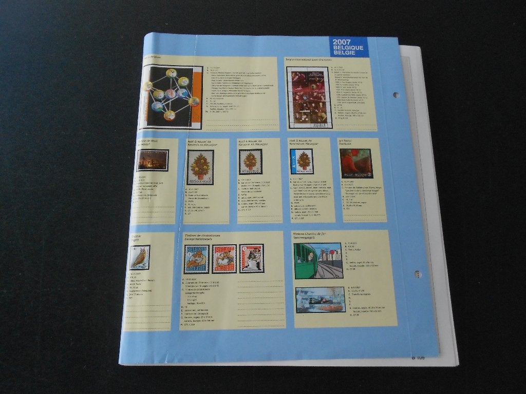 aanvulbladen voor postzegels, Verzenden, Verzamelalbum