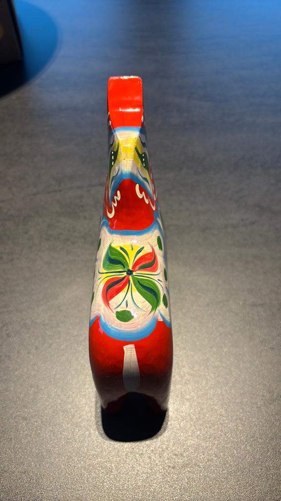 Nils Olsson dala horse, Ophalen