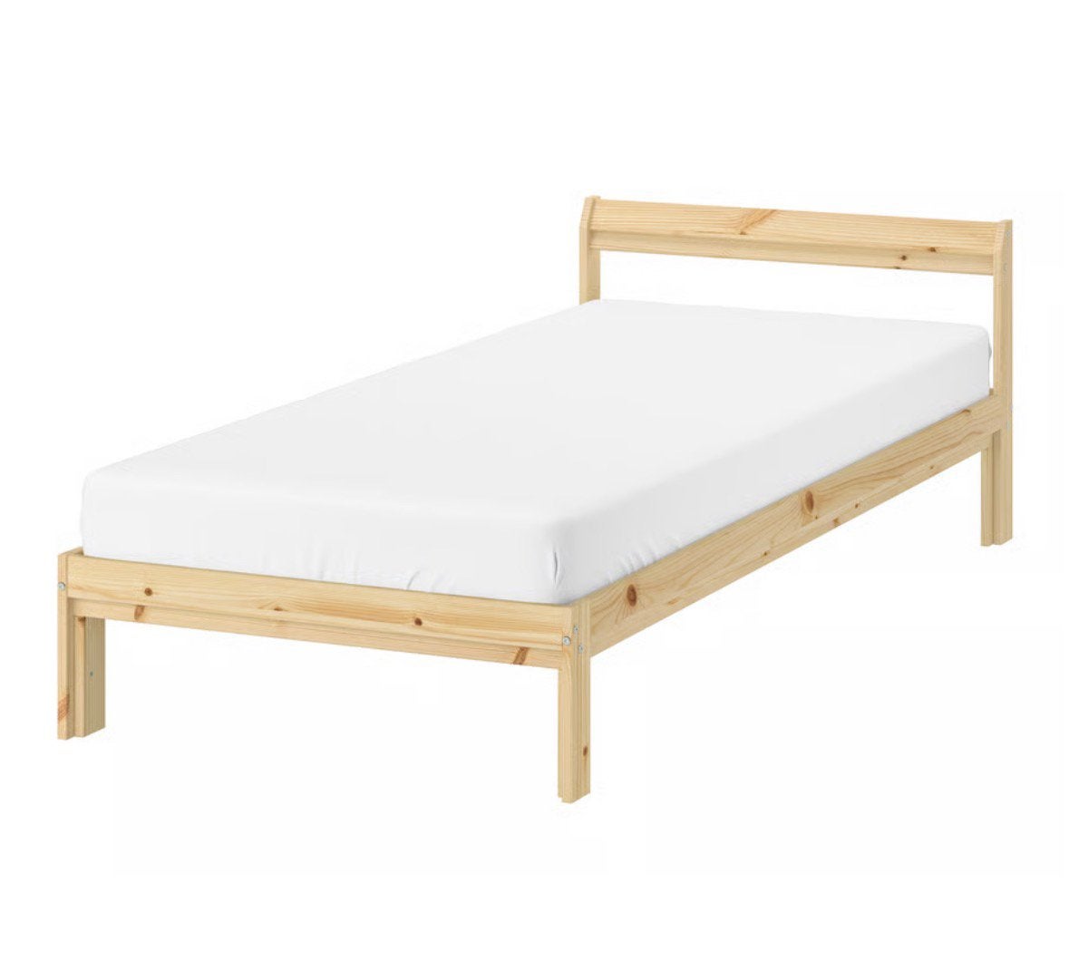 IKEA NEIDEN bed frame pine 90x200, Ophalen, Zo goed als nieuw