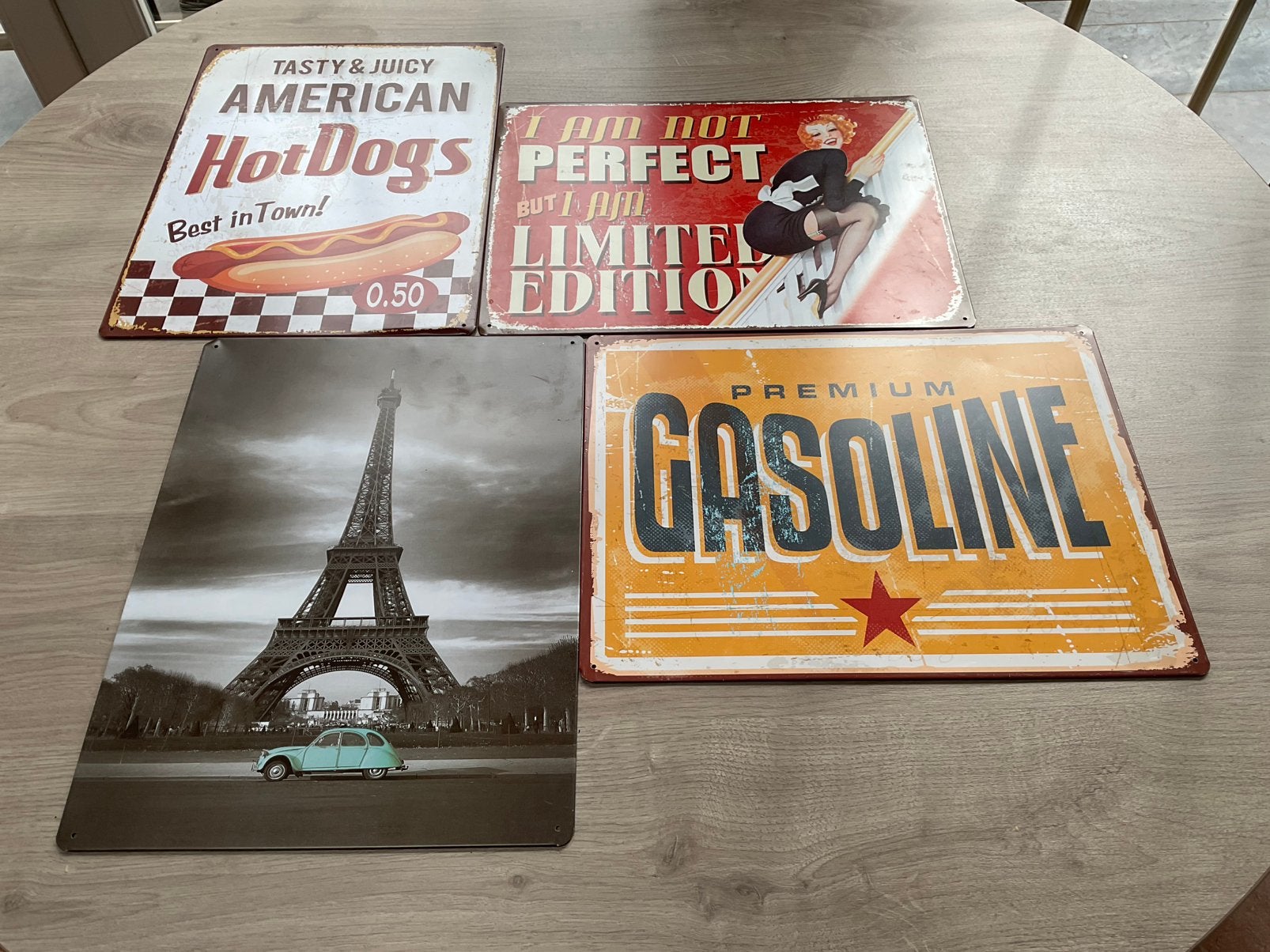 Reclame borden, Antiek en Kunst, Ophalen