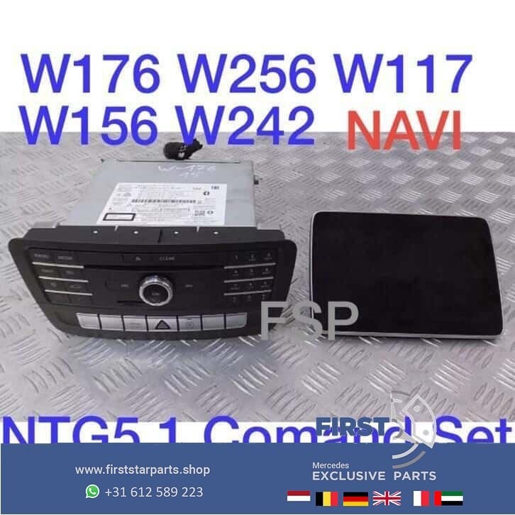 W176 Facelift Comand Radio Mercedes A Klasse Facelift NTG 5, Ophalen of Verzenden, -, -, -