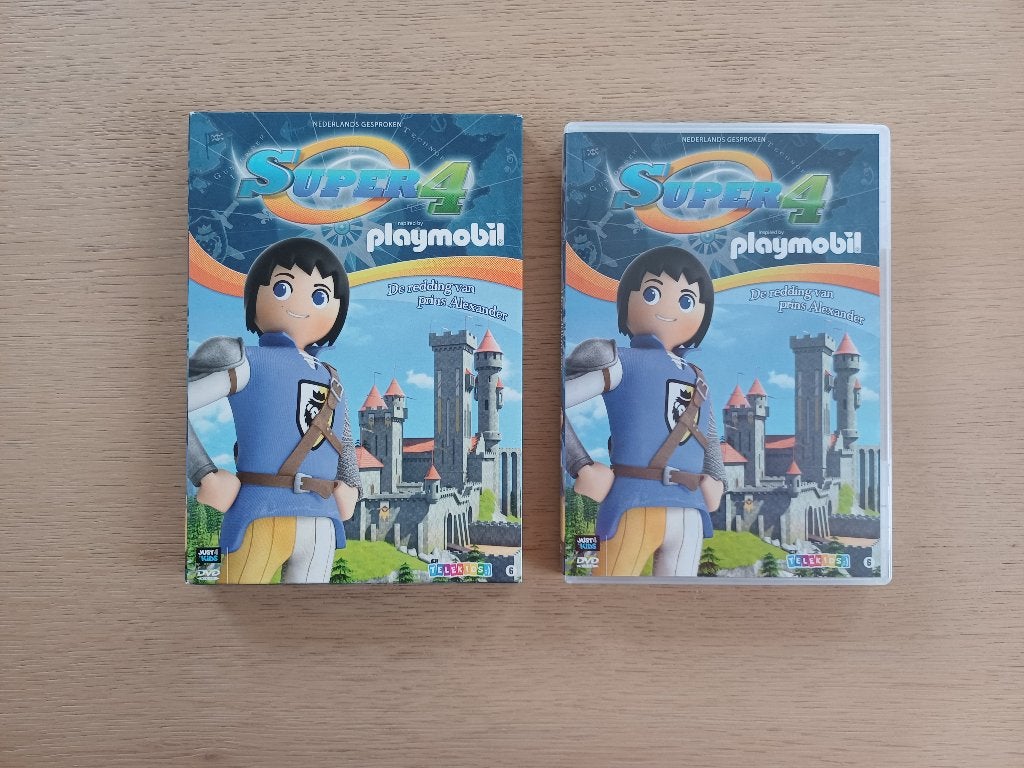 Playmobiel Super 4 DVD (in perfecte staat), À partir de 6 ans, Comme neuf, Enlèvement, TV fiction