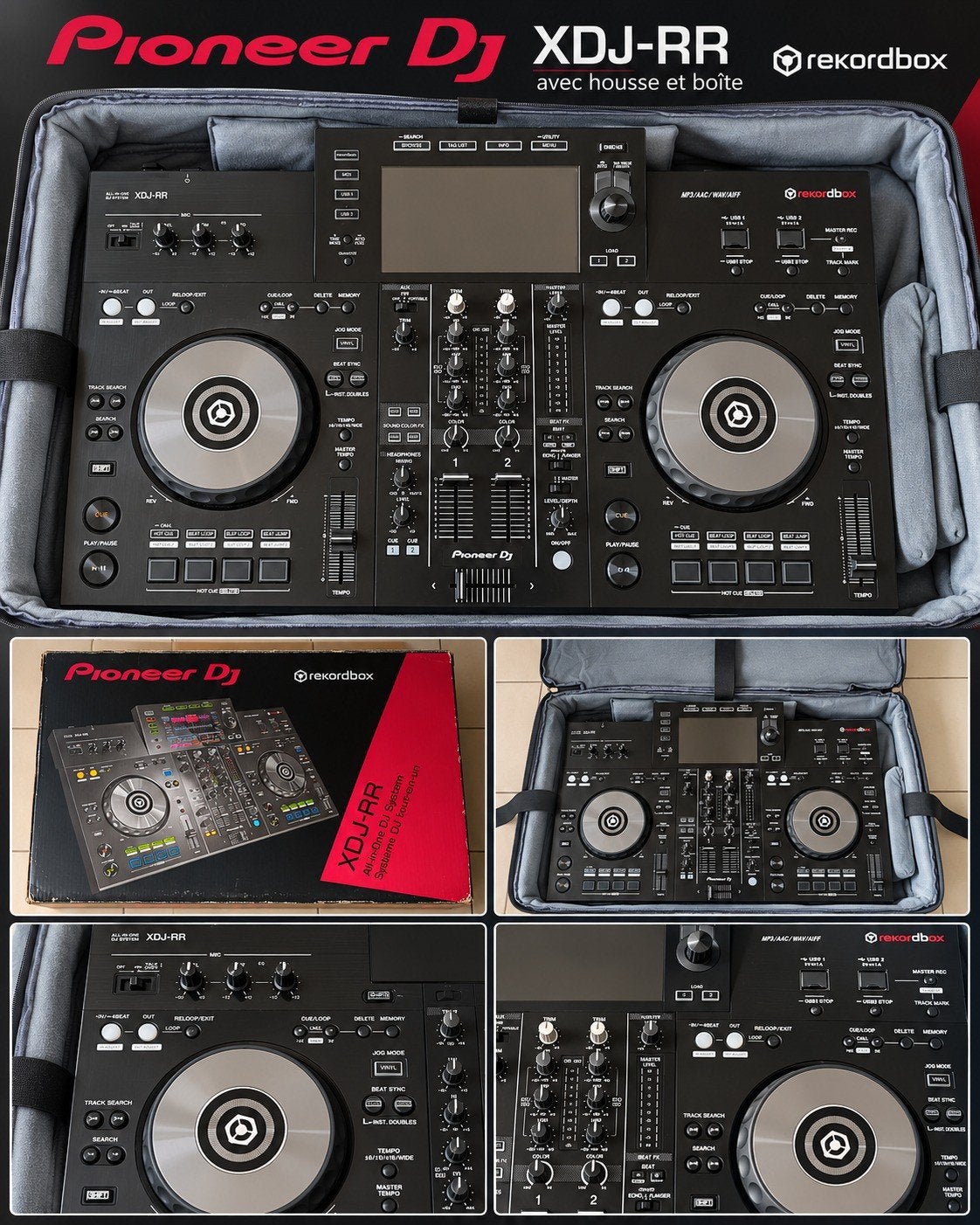 Pioneer DJ XDJ-RR + housse, Enlèvement ou Envoi, Neuf, Pioneer