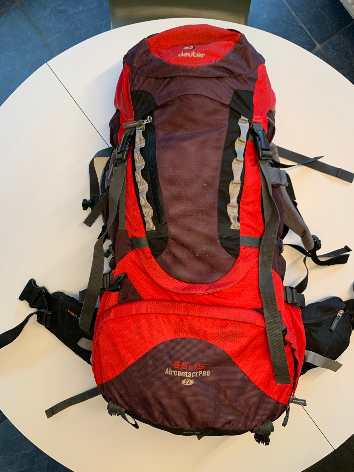 DEUTER PRO TREKRUGZAK 55+15L, Enlèvement ou Envoi, Utilisé, Sac à dos