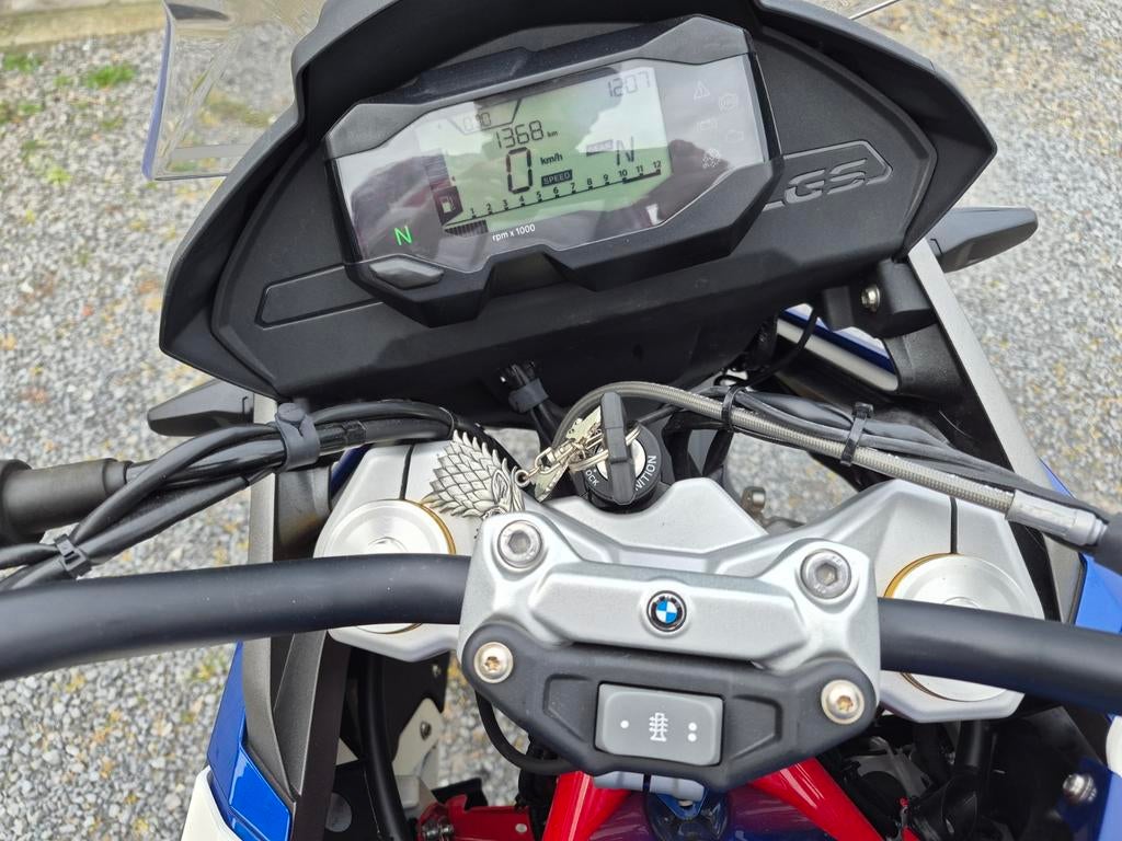 BMW-motorfiets 310 gs, Ophalen