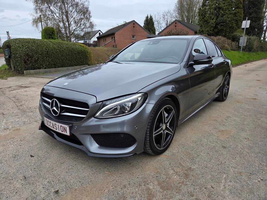 Mercedes C220-pakket AMG!!!!!, Auto's, Automaat, Achterwielaandrijving, Multifunctioneel stuurwiel, Euro 6