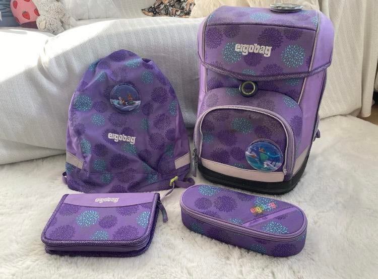 Boekentas ERGOBAG CUBO, Handtassen en Accessoires, Tassen | Schooltassen, Zo goed als nieuw, Rugtas, 30 tot 40 cm, 40 tot 50 cm