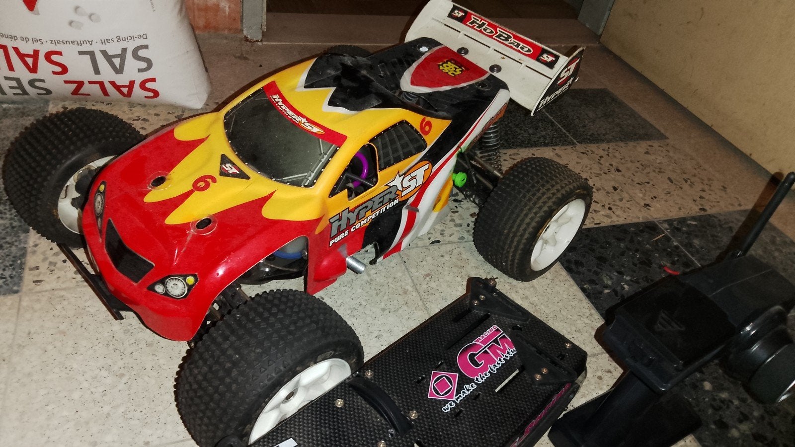 Hobao Hyper ST Truggy 1:8 Nitro, Hobby & Loisirs créatifs, Enlèvement ou Envoi, Nitro